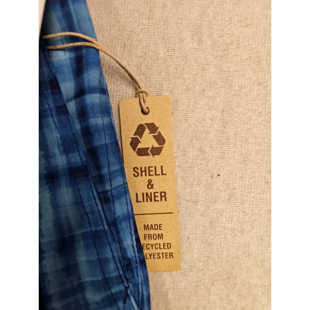 ZeroXposur Mens E-Board Shorts Navy Plaid Swim Trunks Size‎ S E88111